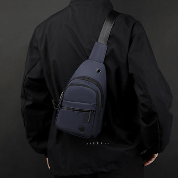 Sling Bag Crossbody Backpack: Over Shoulder Daypack Casual Cross Chest Side Pack